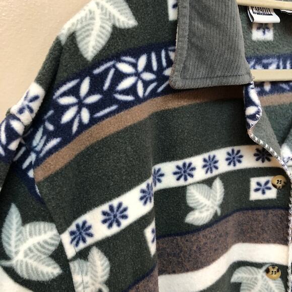 Capacity Knits Fleece Shirt Jacket Women's Large - Picture 11 of 12